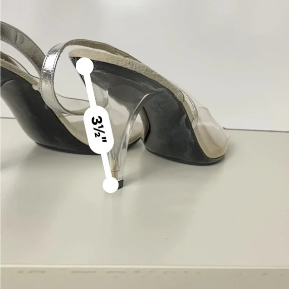 Onex Women's Cream Slingback Shoes Size 8 - Picture 5 of 7